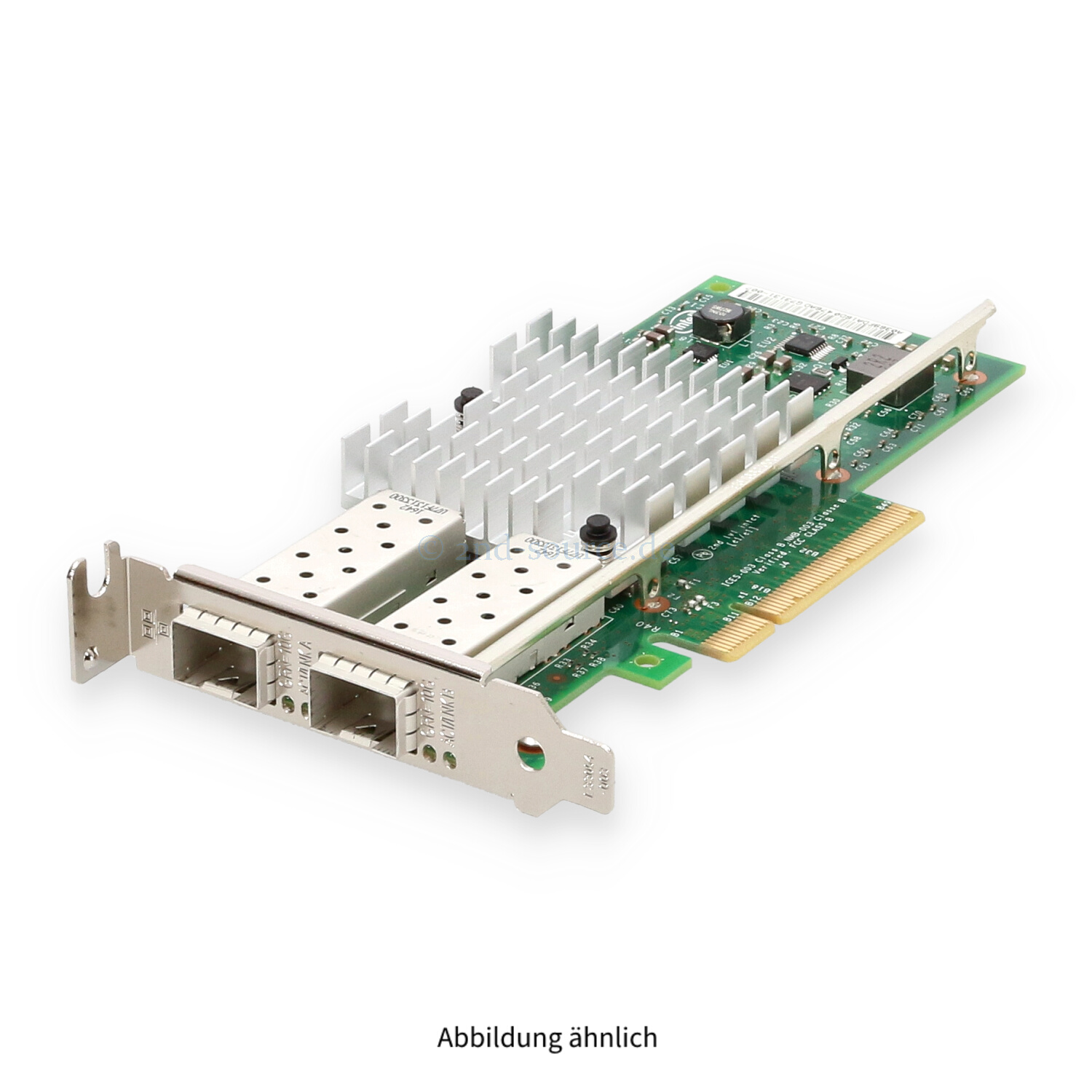 Dell Intel X520-DA2 2x SFP+ 10GbE PCIe Server Ethernet Adapter Low Profile 942V6 0942V6