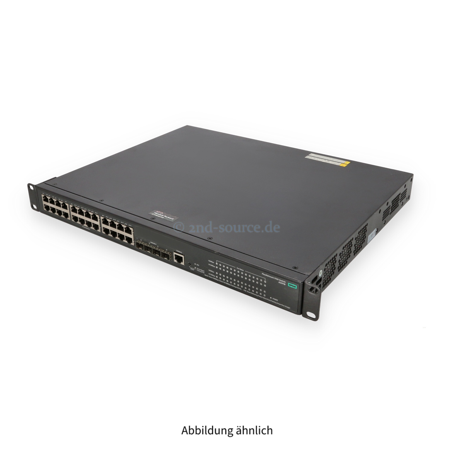 HPE FlexNetwork 5120-24G-PoE+ 24x RJ-45 1GbE PoE+ 4x SFP 1GbE SI Switch JG091B JG091-61201
