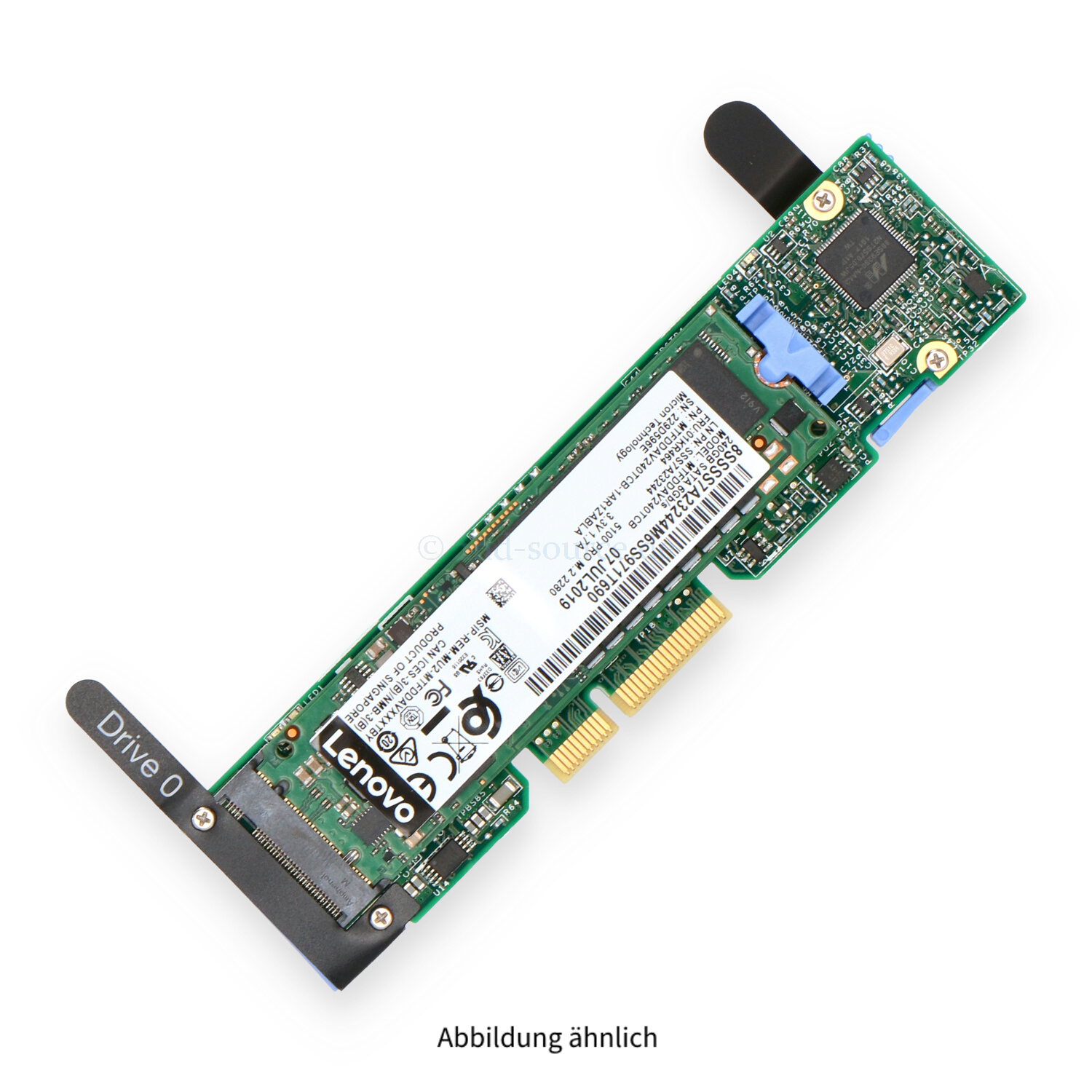 Lenovo ThinkSystem 2x 240GB SATA 6G M.2 SSD Mirroring Enablement Kit 01KN512 7Y37A01093 01KR464