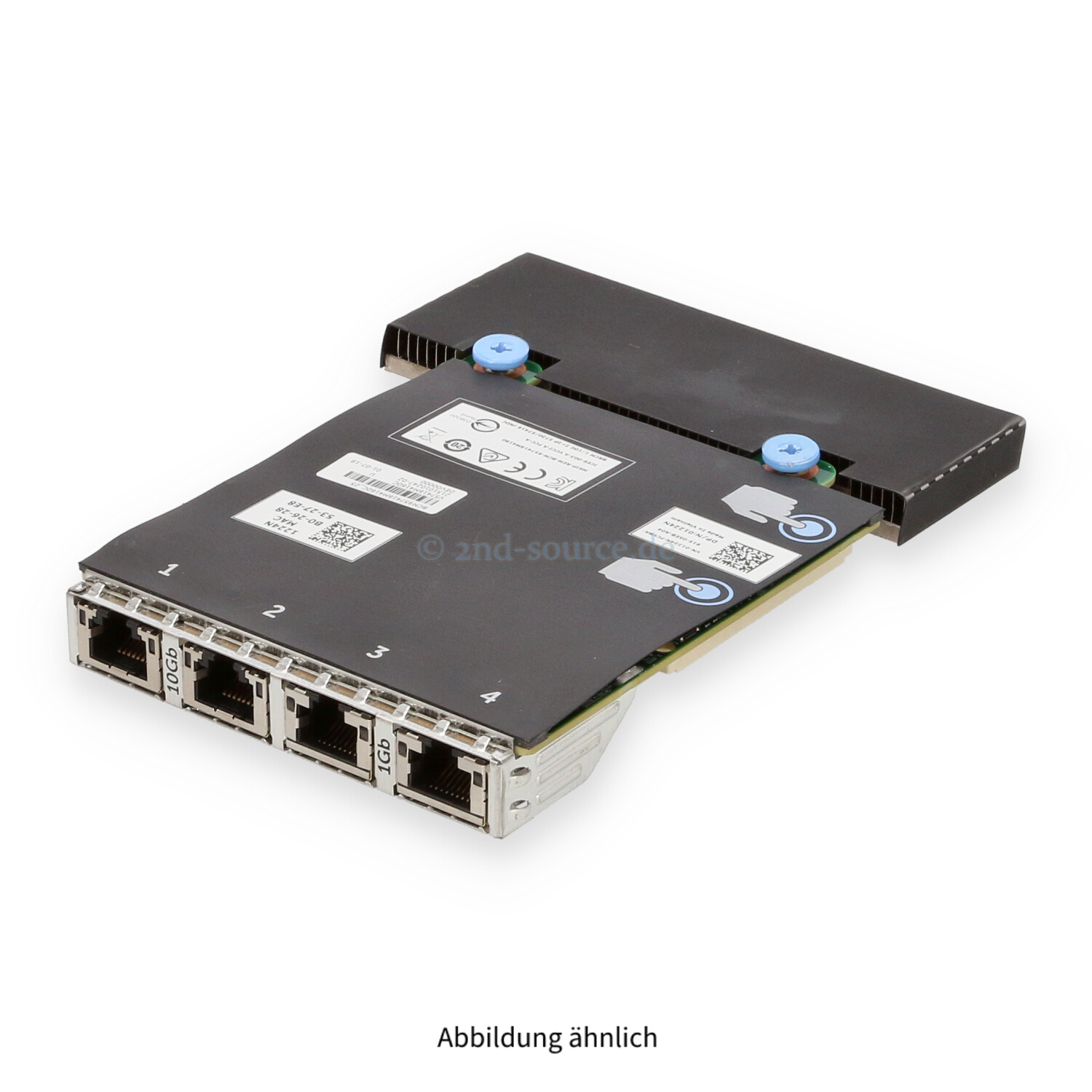 Dell Broadcom 57416 5720 2x RJ-45 10GbE 2x RJ-45 1GbE Network Daughter Card 1224N 01224N