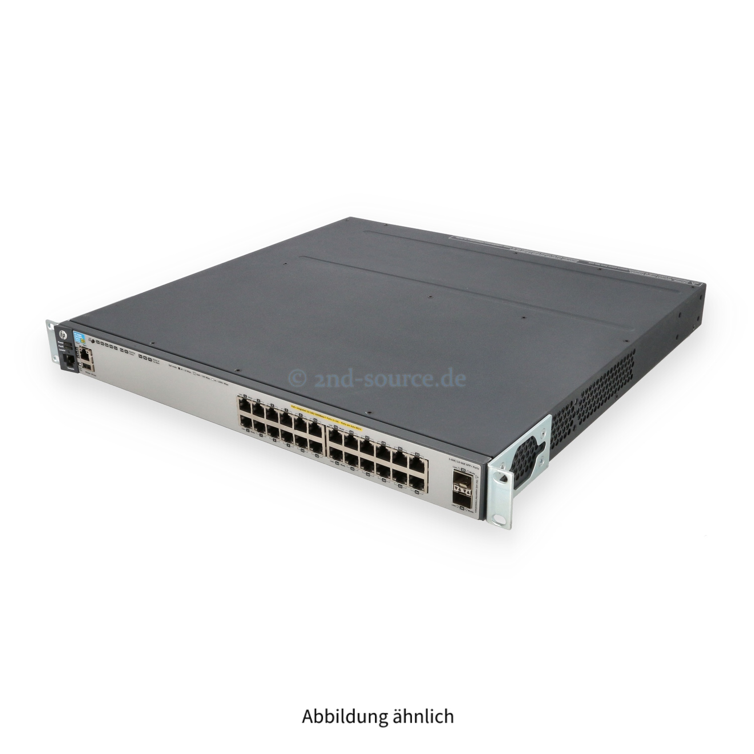 HPE ProCurve 3800-24G-PoE+-2SFP+ 24x RJ-45 1GbE PoE+ 2x SFP+ 10GbE Switch Chassis J9573A J9573-61001