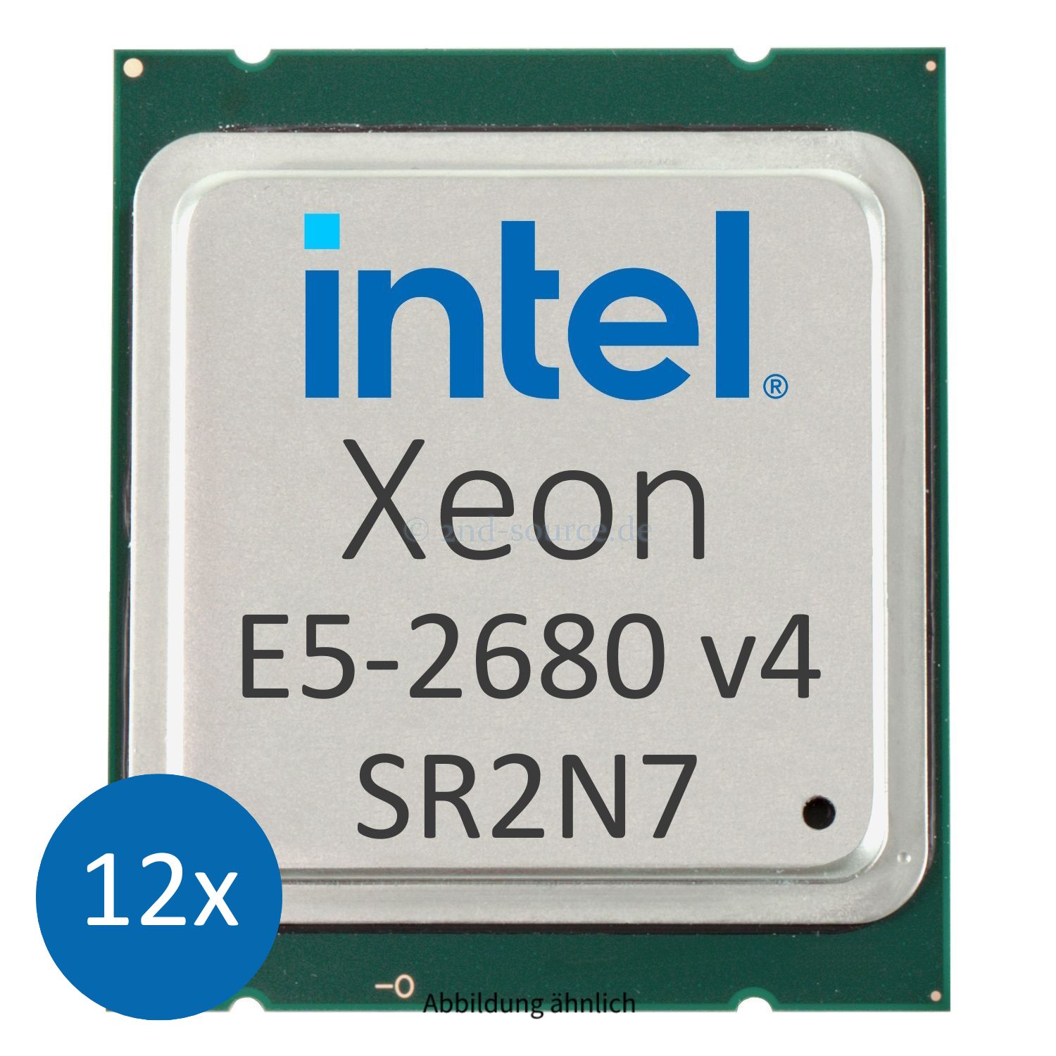 12x Intel Xeon E5-2680 v4 2.40GHz 35MB 14-Core CPU 120W SR2N7 CM8066002031501