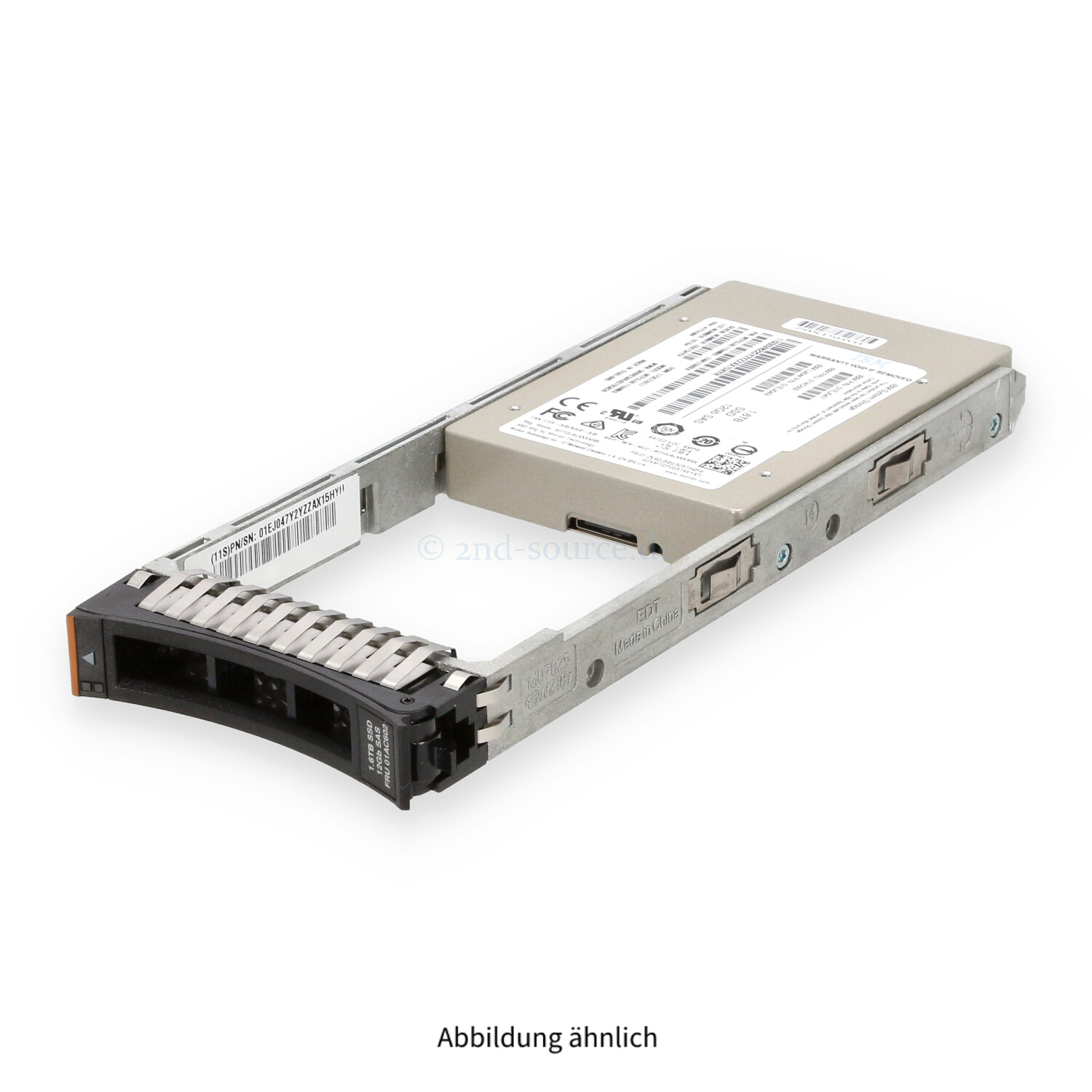 IBM 1.6TB SAS 12G SFF HotPlug SSD V5000 v2 01AC602 01EJ047 01EJ049