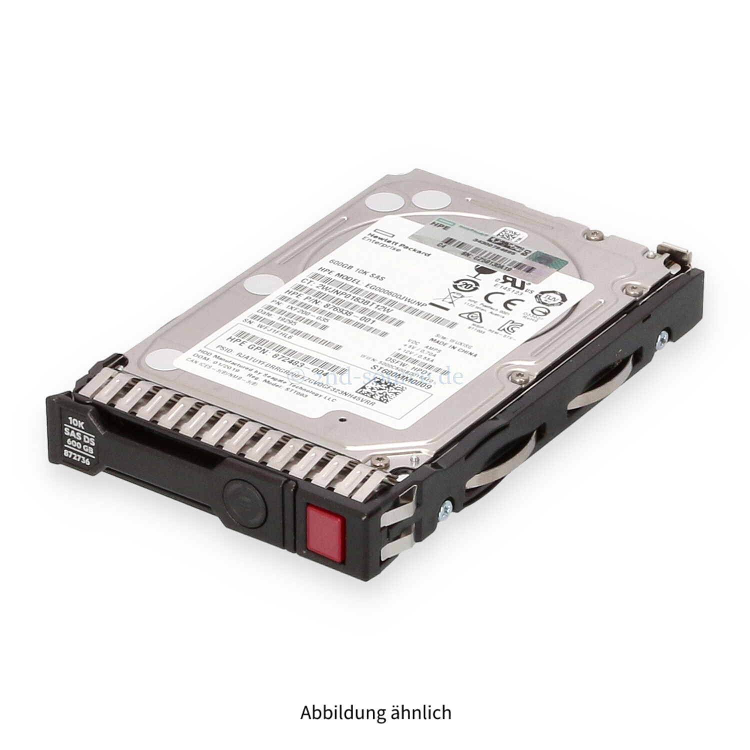 HPE 600GB 10k SAS 12G SFF SC HotPlug HDD 872477-B21 872736-001