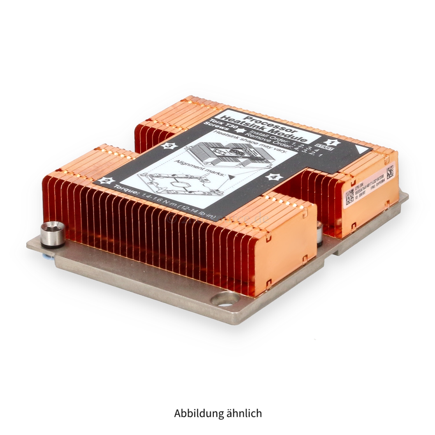 Lenovo CPU 2 Heatsink SD530 00MW523