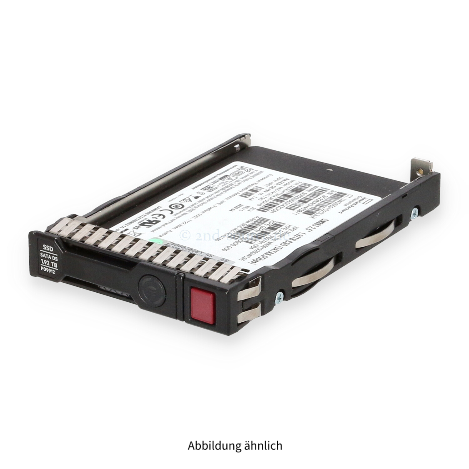 HPE 1.92TB SATA 6G SFF Mixed Use SC HotPlug SSD P09722-B21 P09912-001