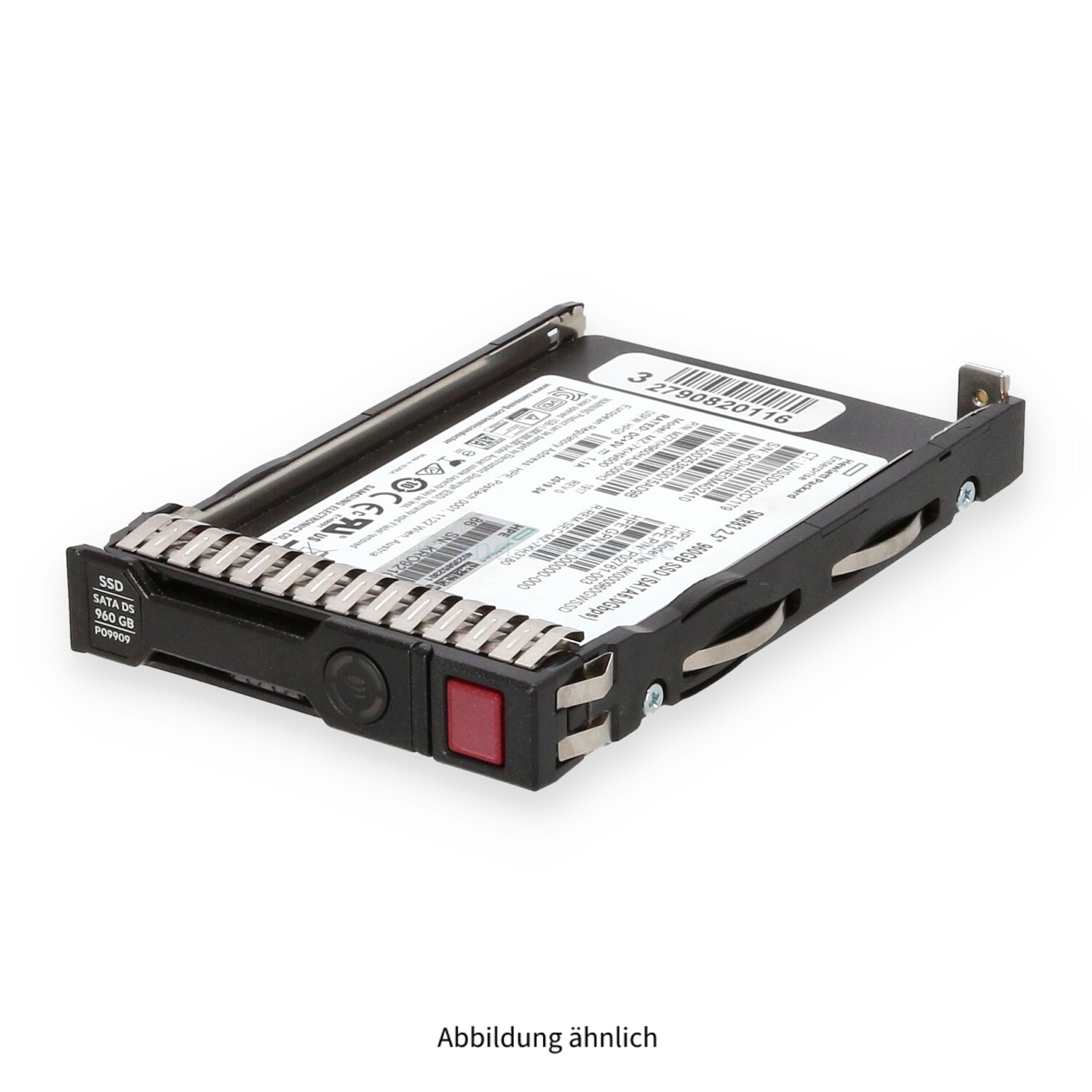 HPE 960GB SATA 6G SFF Mixed Use SC HotPlug SSD P09716-B21 P09909-001