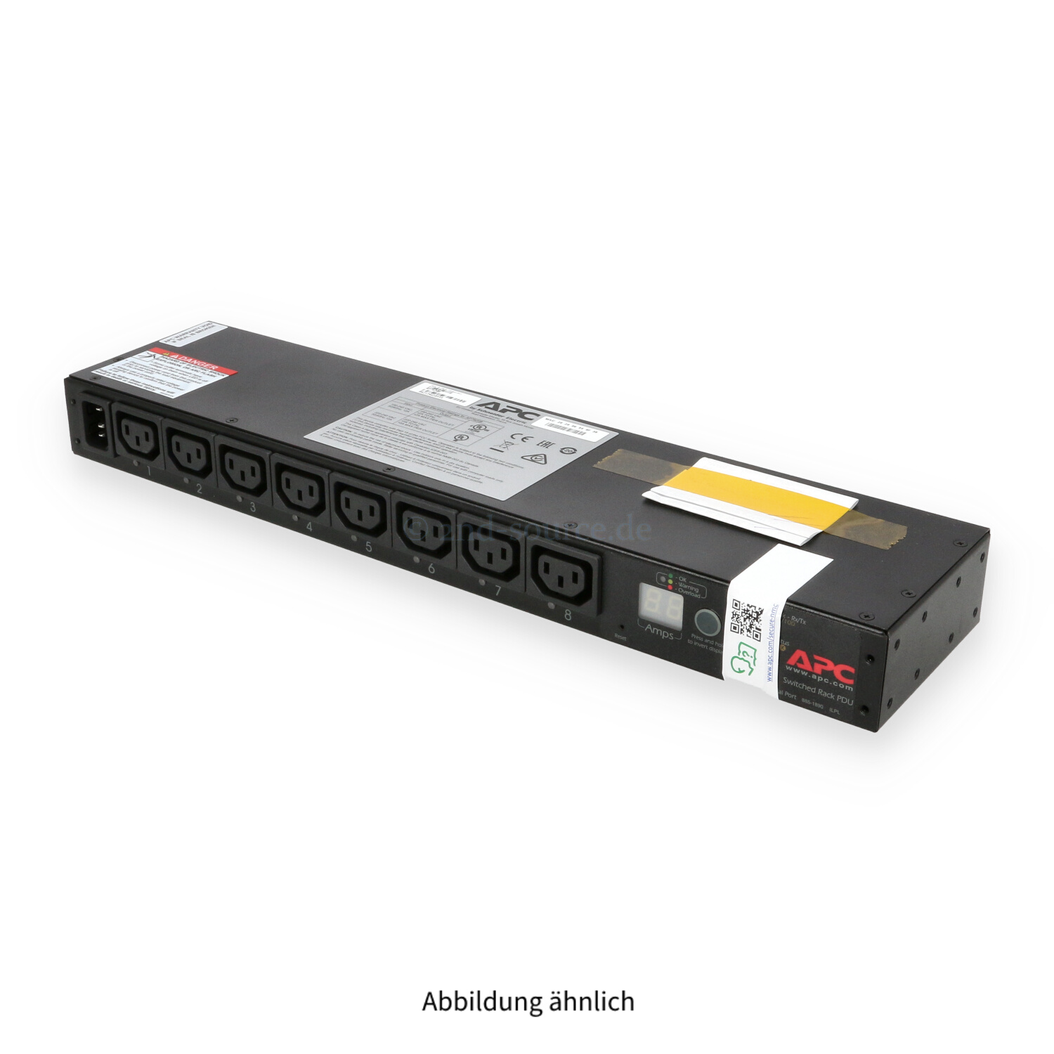 APC 8x C13 2300VA 1U Managed Switched Rack PDU AP7920B