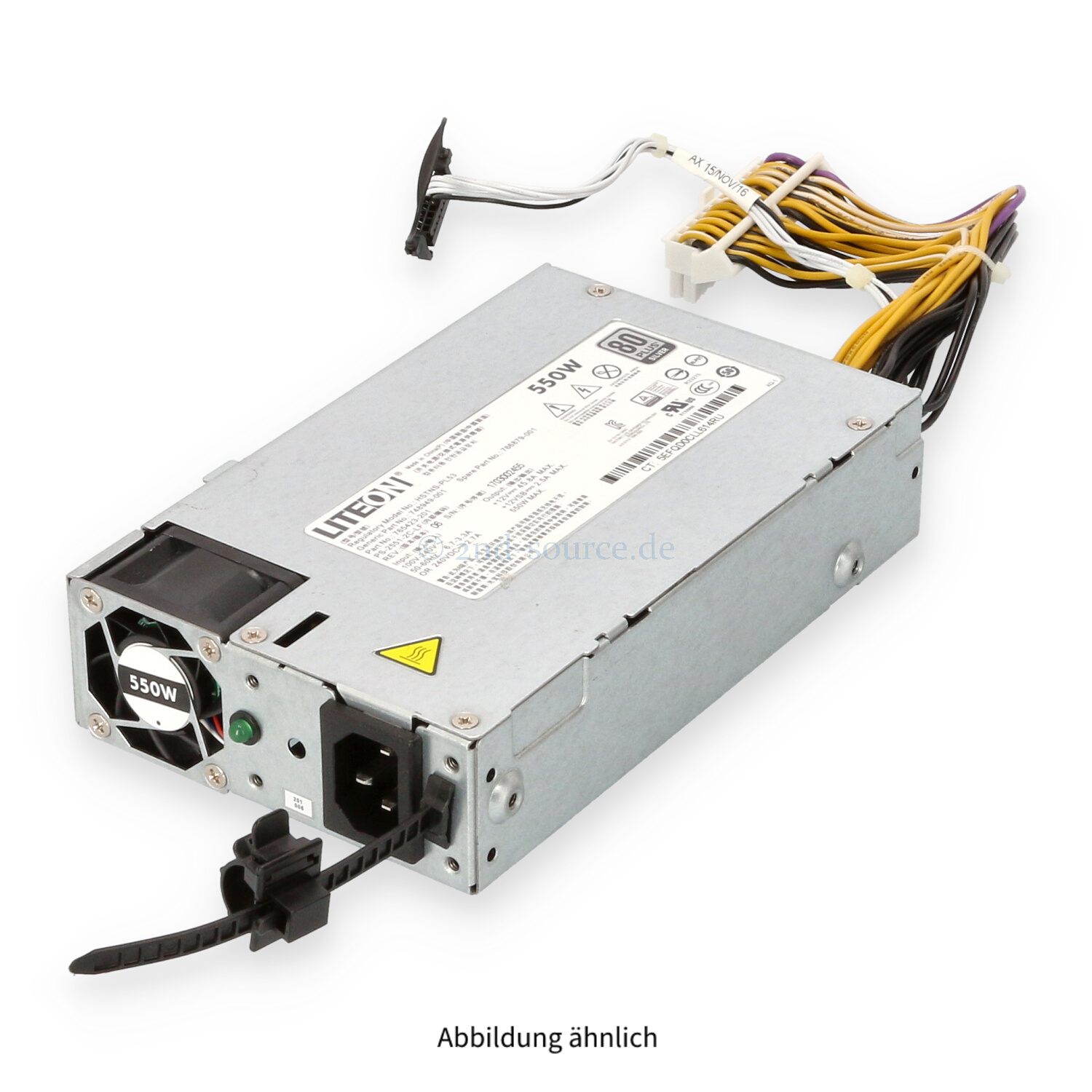 HPE 550W Non-HotPlug Power Supply 730941-B21 766879-001