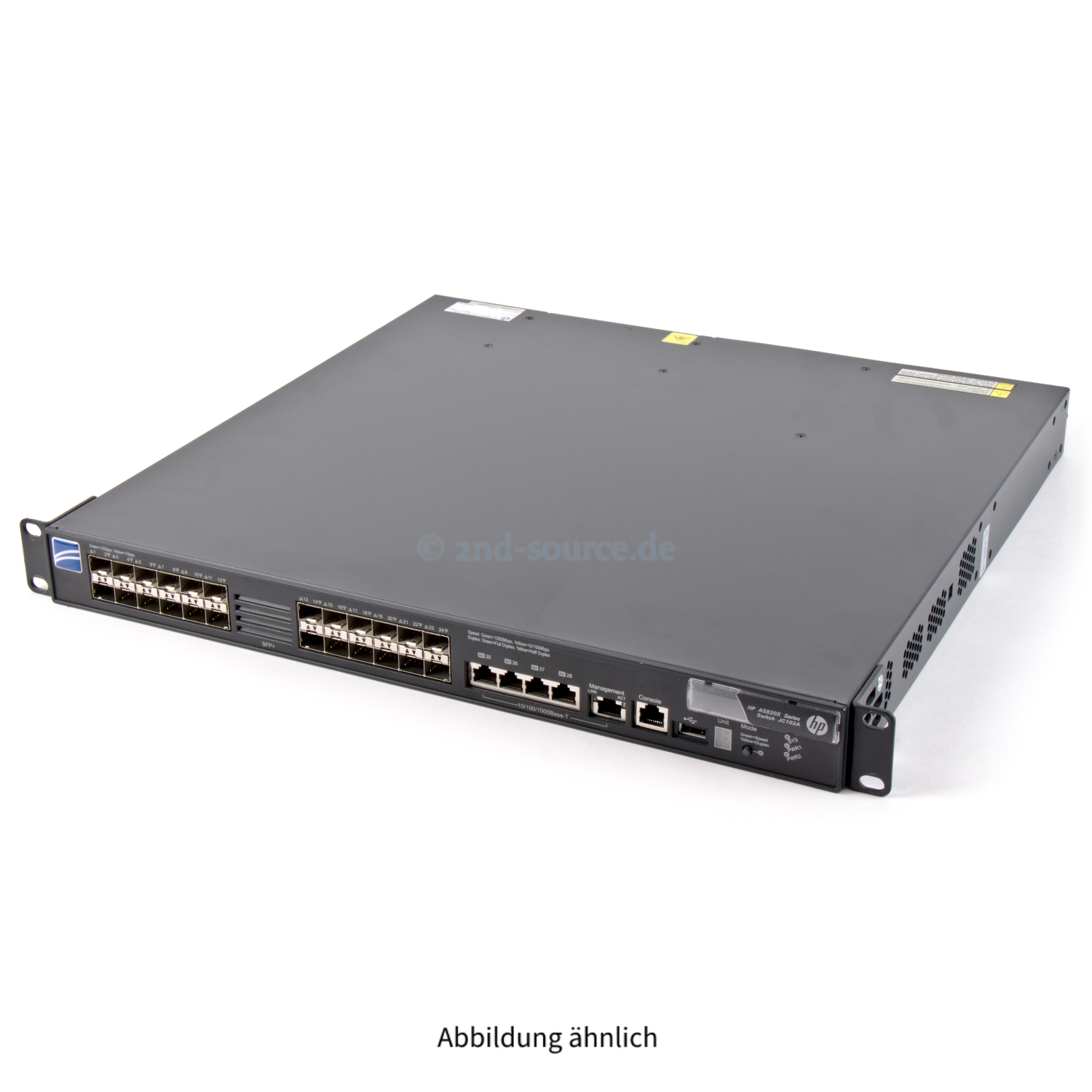 HPE 5820-24XG-SFP+ 24x SFP+ 10GbE 4x RJ-45 1GbE 2x 300W Switch JC102A JC087A