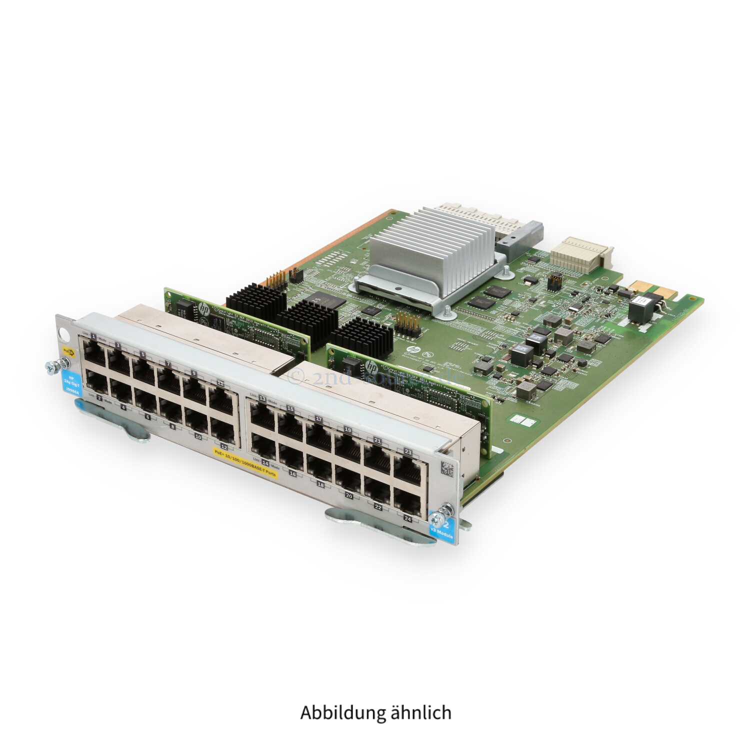 HPE ProCurve 24x RJ-45 1GbE PoE+ v3 zl2 Switch Module J9986A J9986-61001