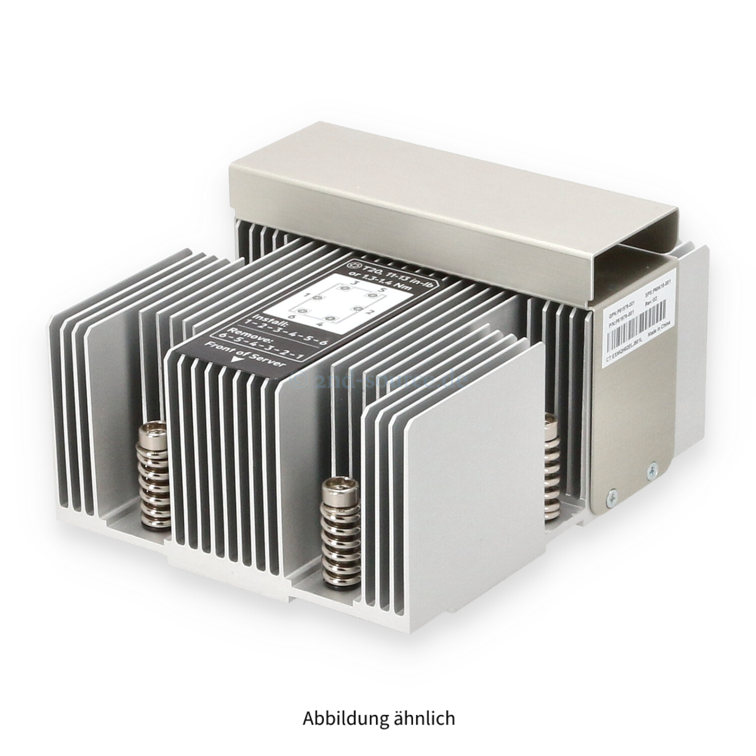 HPE 2U Standard Heatsink DL345/385 Gen11 P60415-001