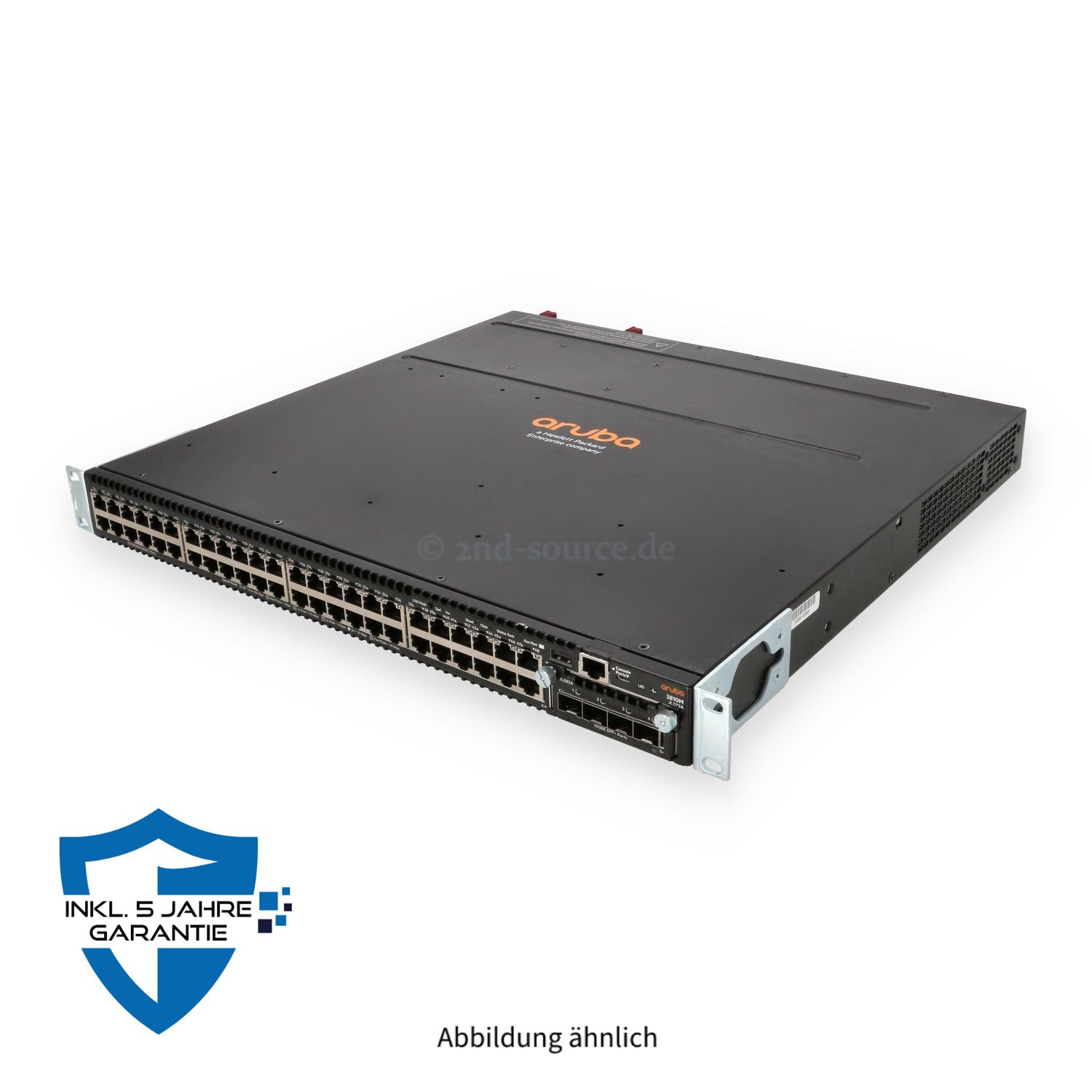 HPE Aruba 3810M 48x RJ-45 1GbE 4x SFP+ 10GbE MACsec Module 2x 250W Managed Switch JL072A JL072-61001