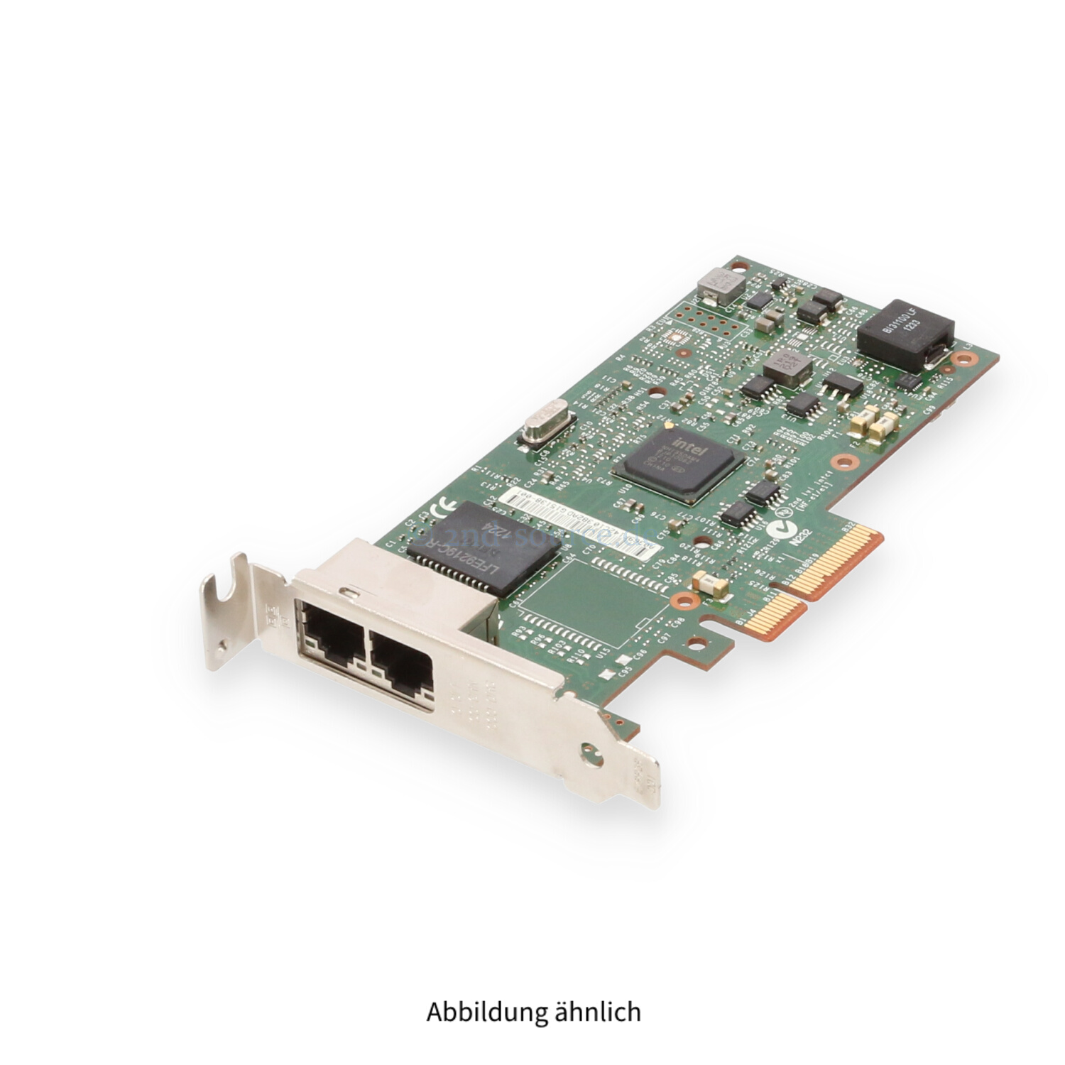 Dell Intel I350-T2 2x RJ-45 1GbE PCIe Server Ethernet Adapter Low Profile 8WWC9 08WWC9