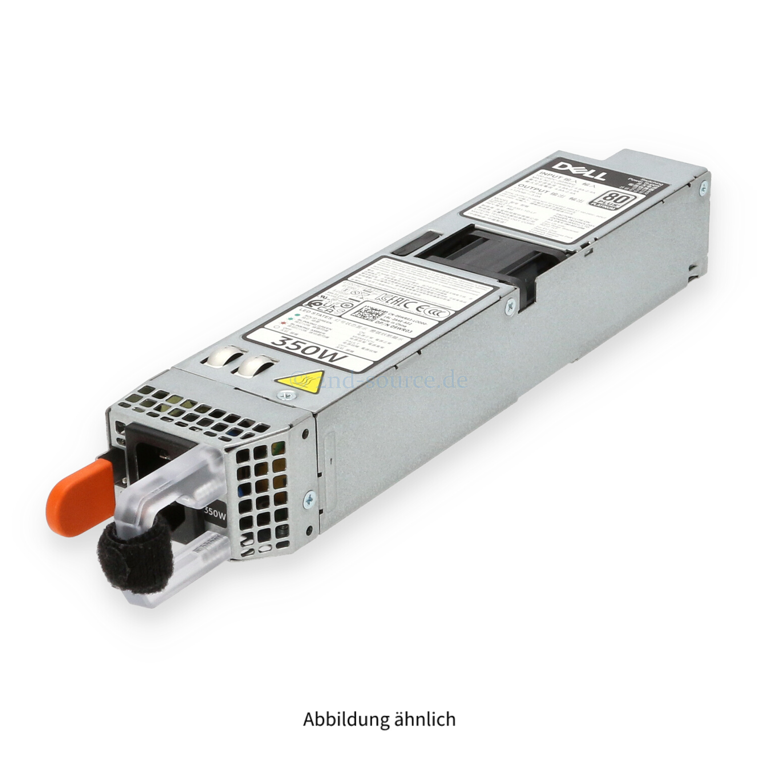 Dell 350W 80 Plus Platinum HotPlug Power Supply PowerEdge R320 R340 R420 09WR03 9WR03