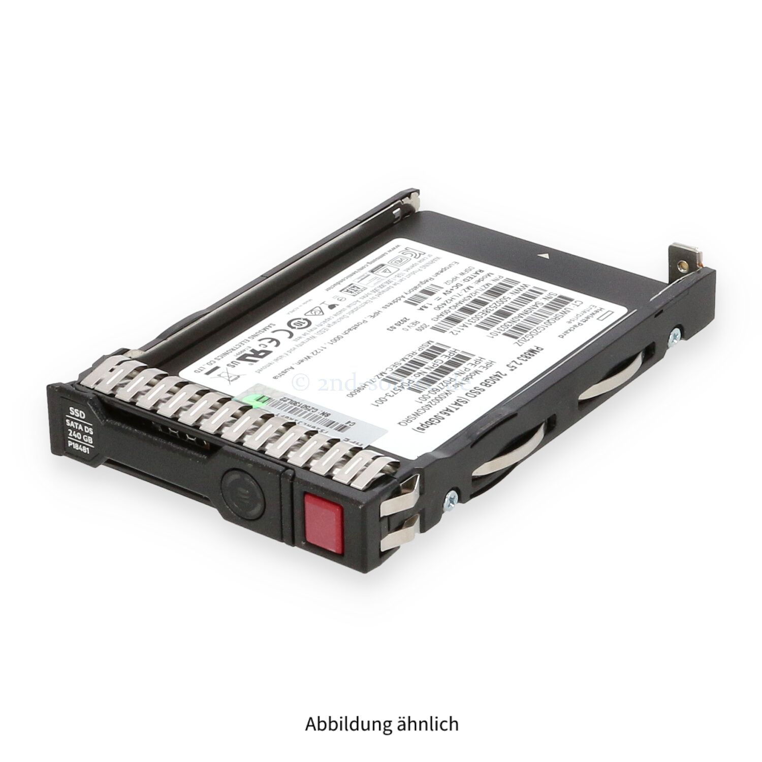 HPE 240GB SATA 6G SFF Read Intensive SC HotPlug SSD P18420-B21 P18481-001
