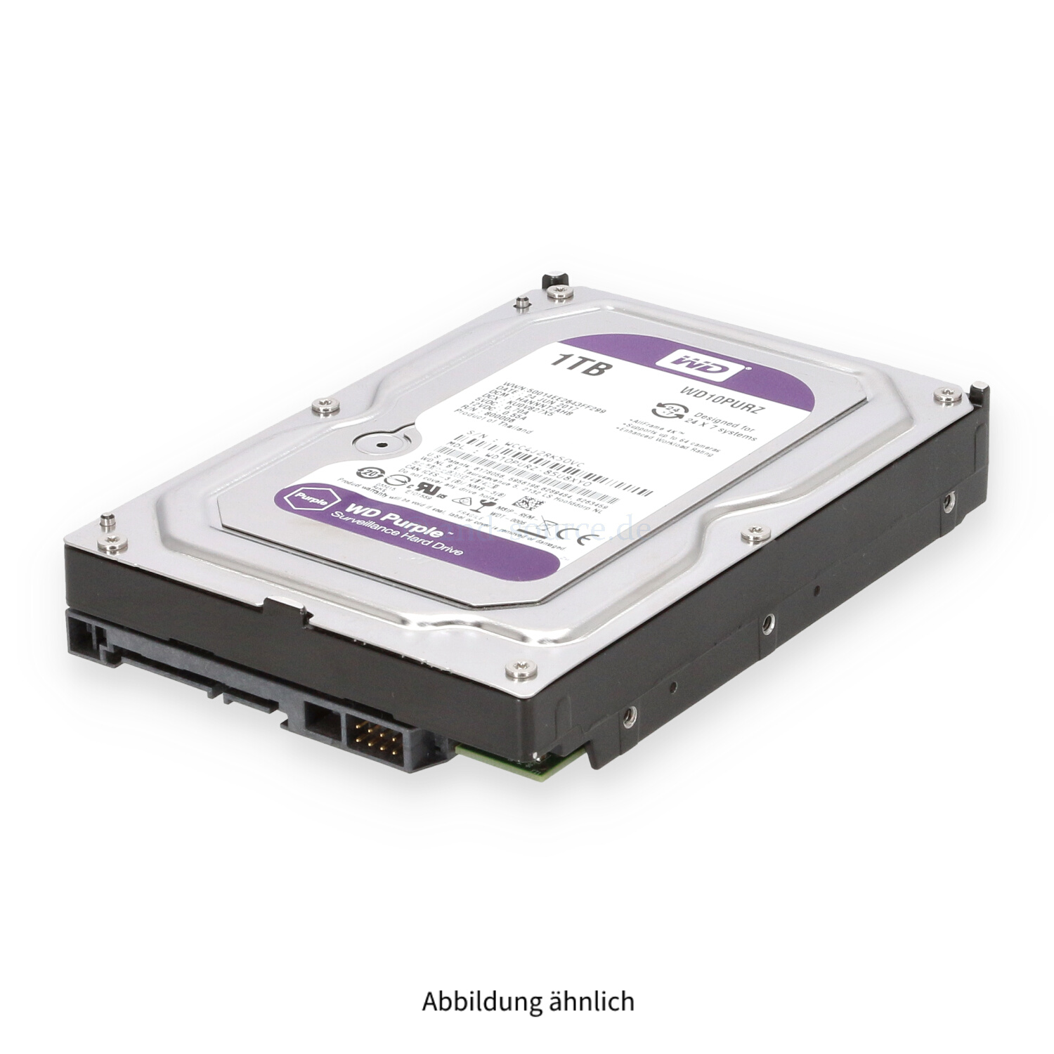 Western Digital 1TB 5.4k SATA 6G LFF HDD WD10PURZ