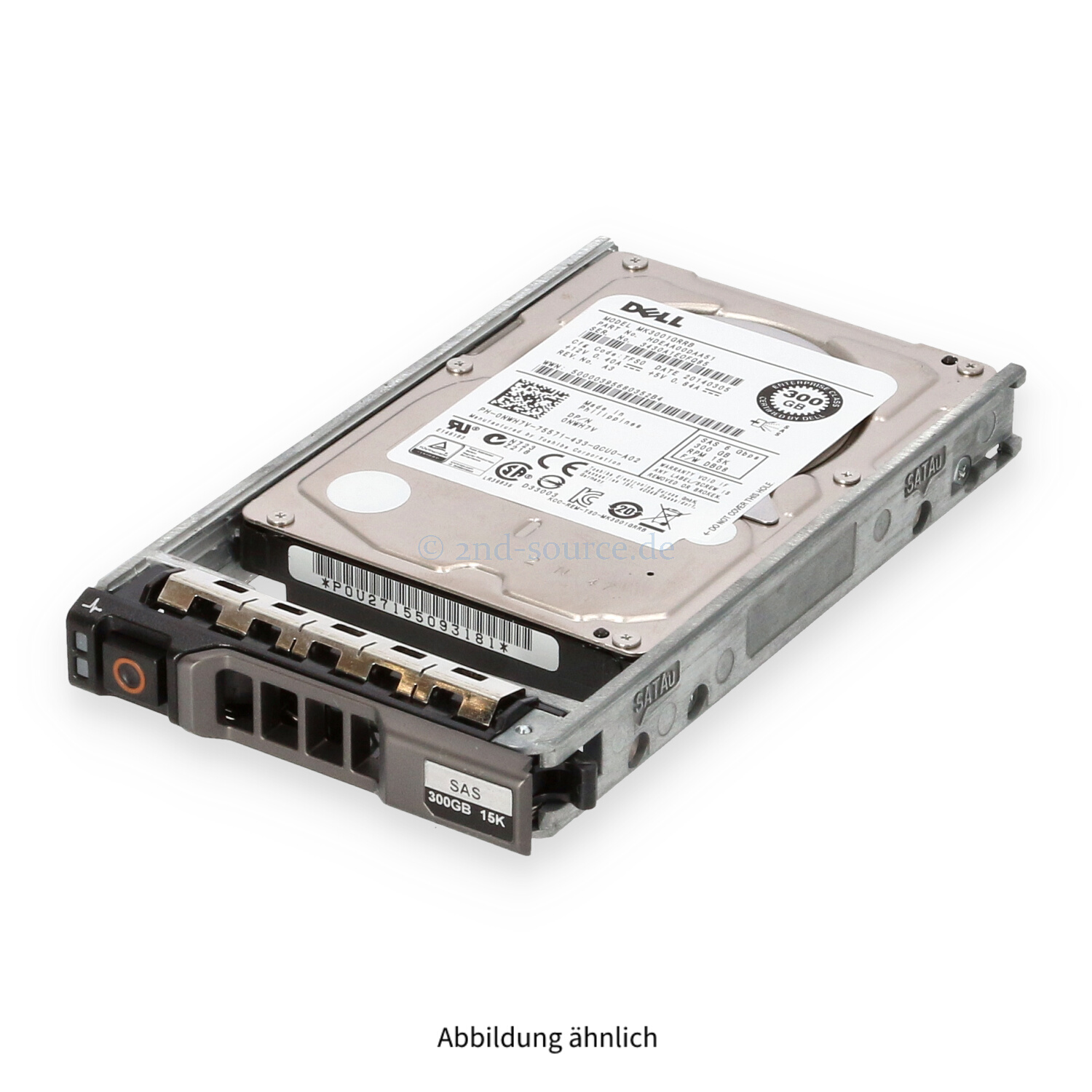 Dell 300GB 15k SAS 6G SFF HotPlug HDD NWH7V 0NWH7V