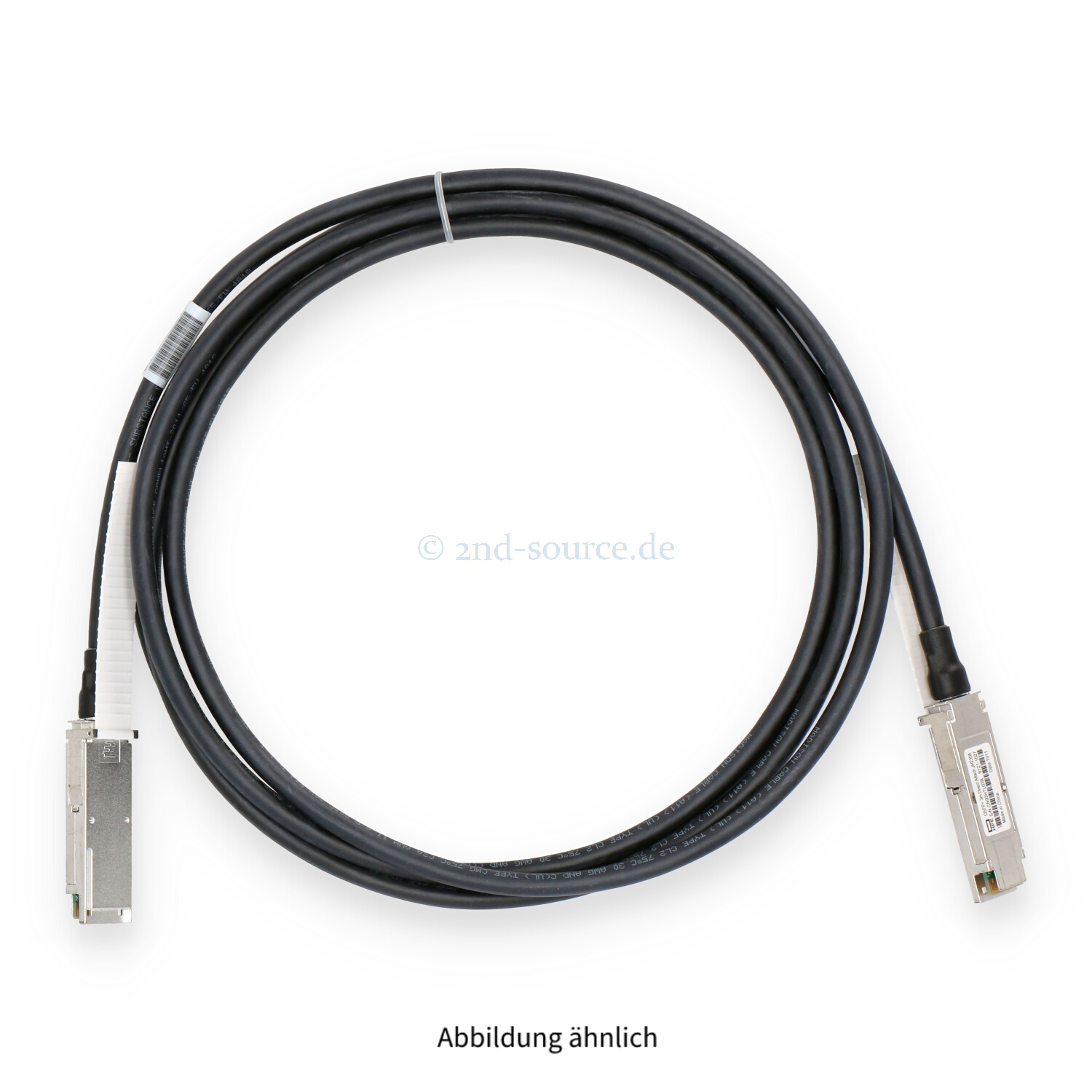 HPE X242 3.00m QSFP+ to QSFP+ 40GbE DAC Direct Attach Copper Cable JH235A JH235-61001