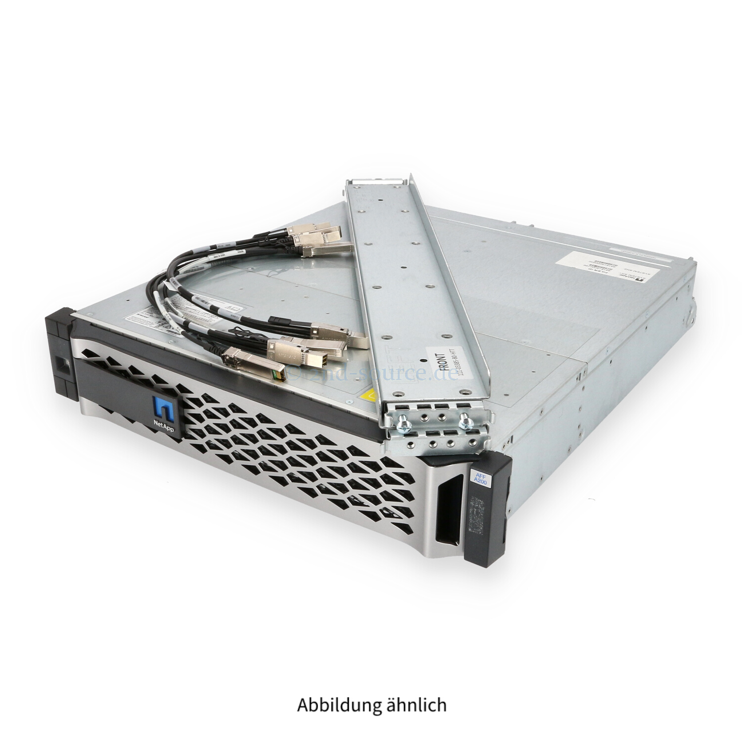 NetApp AFF-A200 24x SFF SAS Dual Controller Storage System 8x 960GB SAS 12G SSD 2x 913W Rackkit