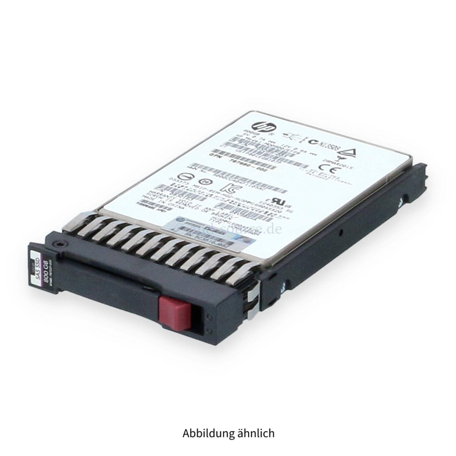 HPE 800GB SAS SFF 12G Enterprise HotPlug SSD MSA 2040 J9F38A 787337-001