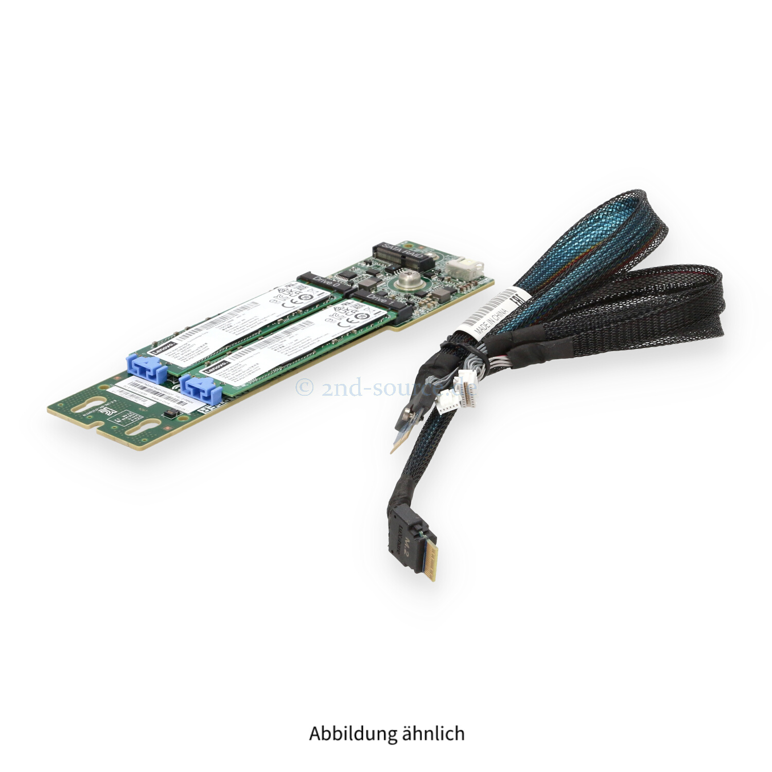 Lenovo 2-Bay SATA M.2 2x 128GB SSD RAID Enablement Kit 01PE604 00YK353