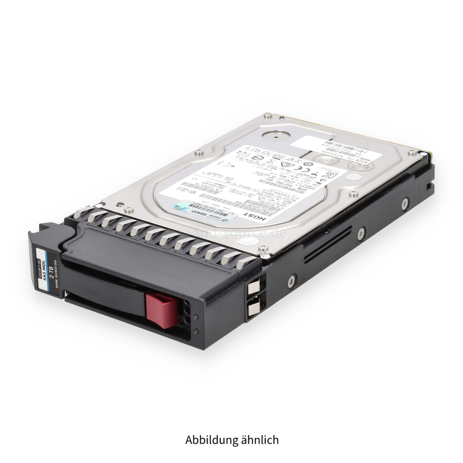 HPE 2TB 7.2k SAS 12G LFF HotPlug HDD MSA 2040 2050 2052 N9X93A 841502-001