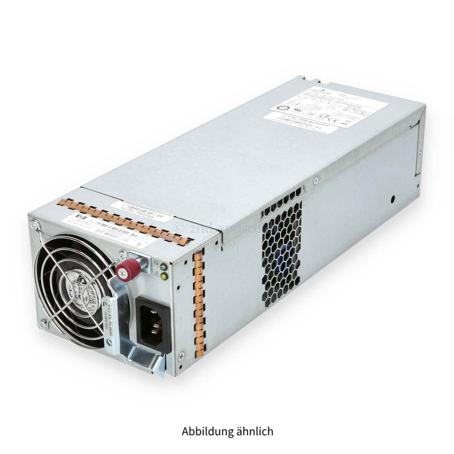 HPE 595W Power Supply P2000 MSA 2040 1040 592267-002 81-000000104