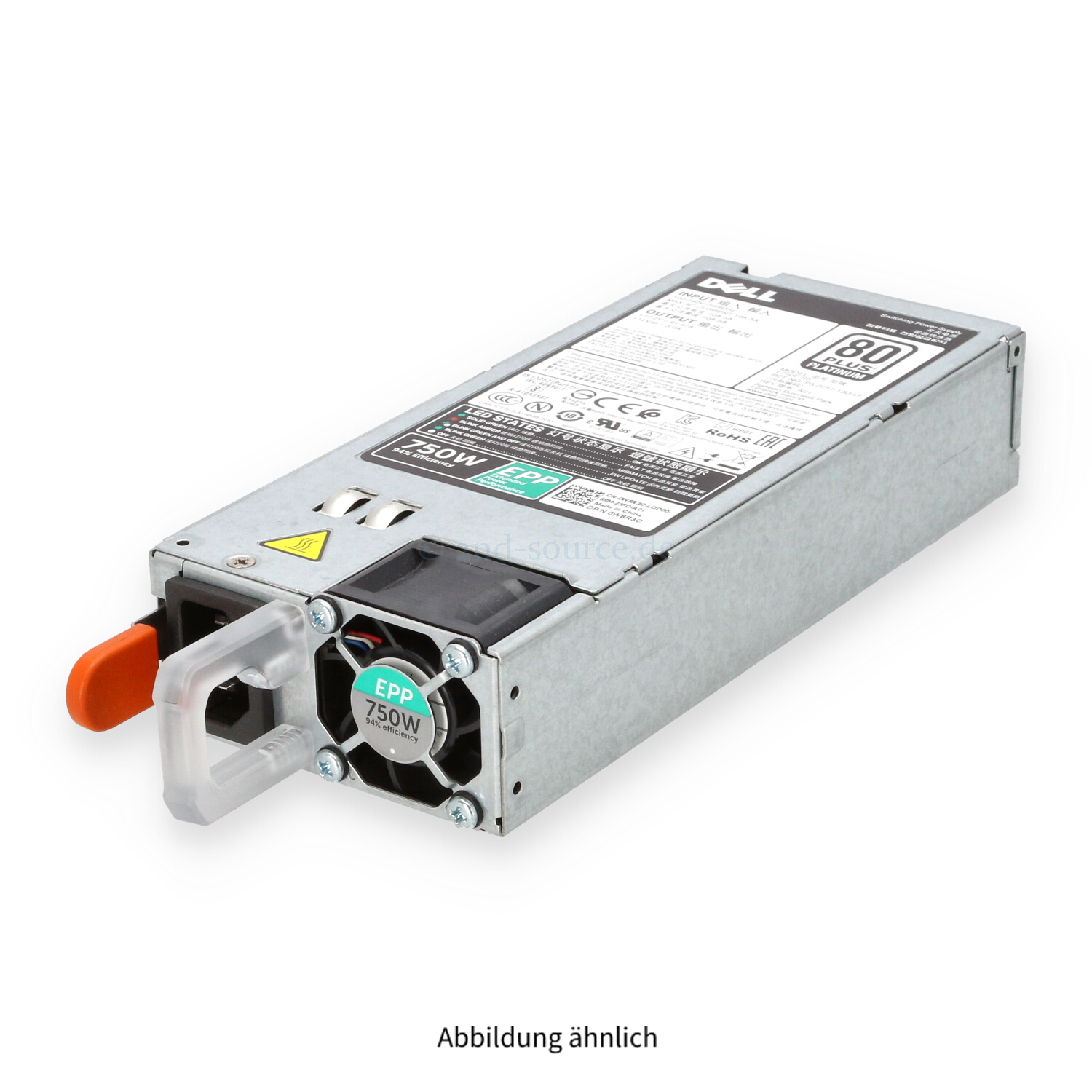 Dell 750W HotPlug Power Supply W8R3C 0W8R3C