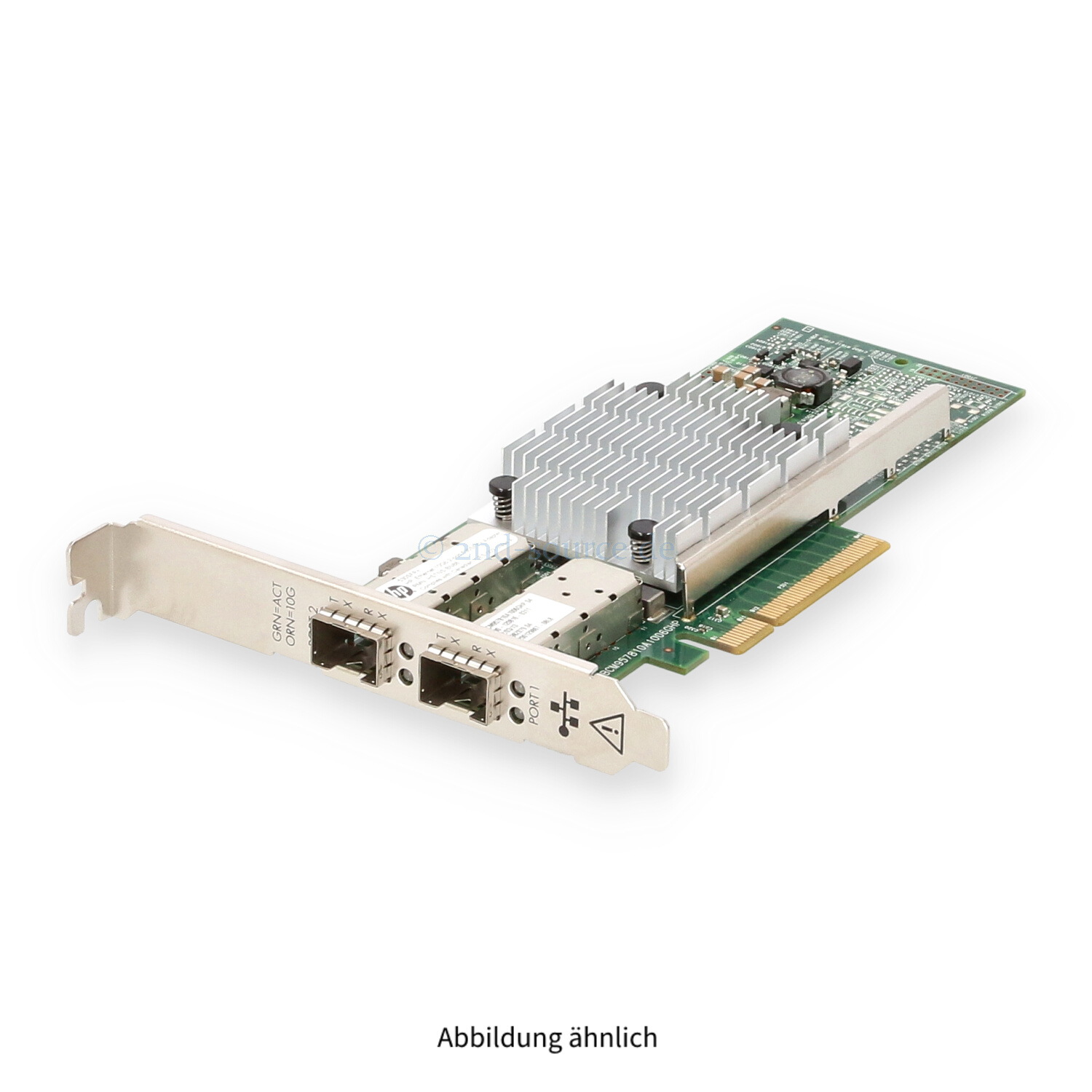 HPE 530SFP+ 2x SFP+ 10GbE PCIe Server Ethernet Adapter High Profile 652503-B21 656244-001