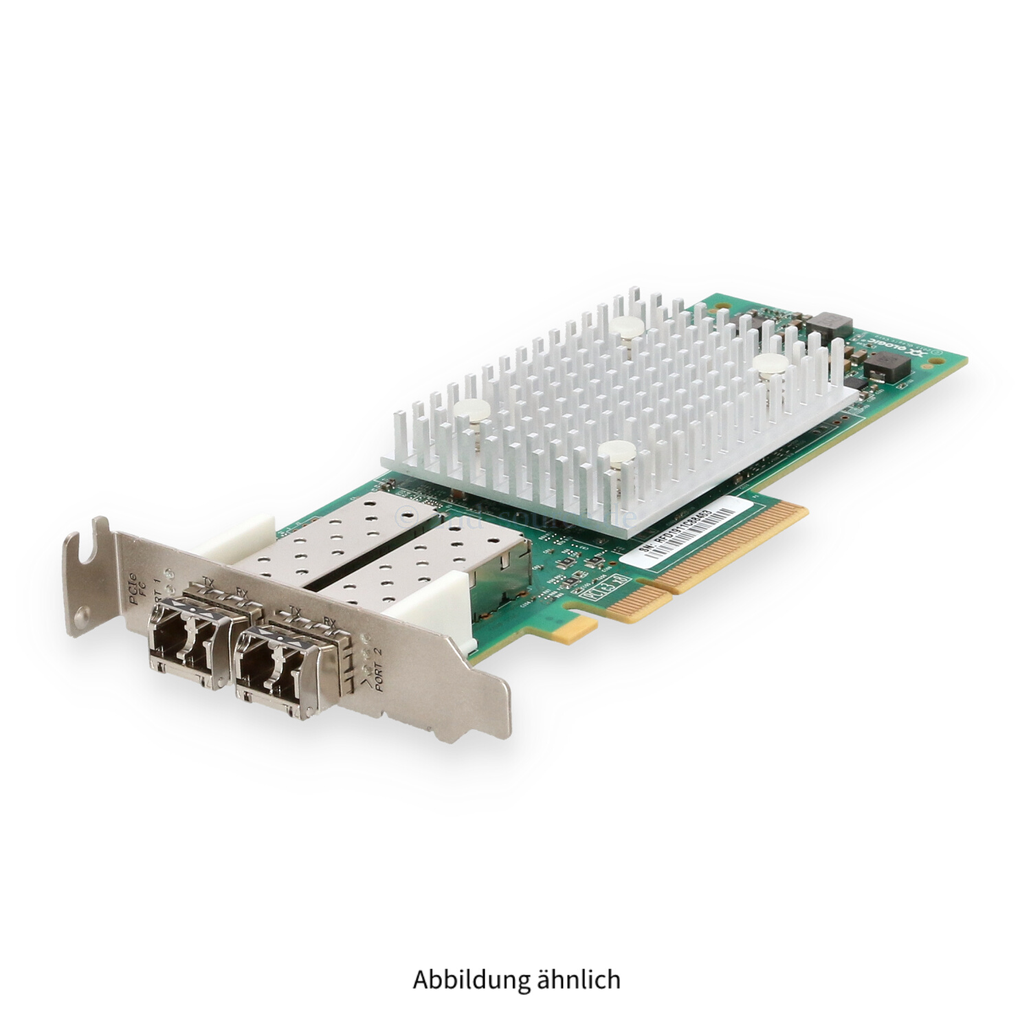 Lenovo QLogic QLE2692 2x SFP+ 16GB Fibre Channel PCIe HBA Low Profile 01KR586