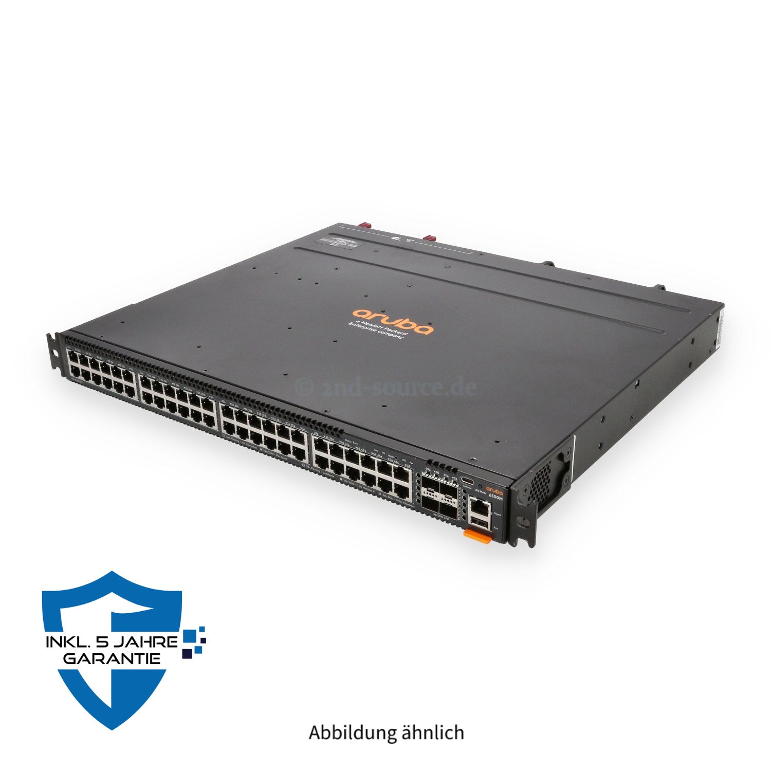 HPE Aruba CX6300M 48x RJ-45 1GbE 4x SFP56 50GbE 2x F-t-B Fan 2x 250W Switch JL663A JL669B JL085A