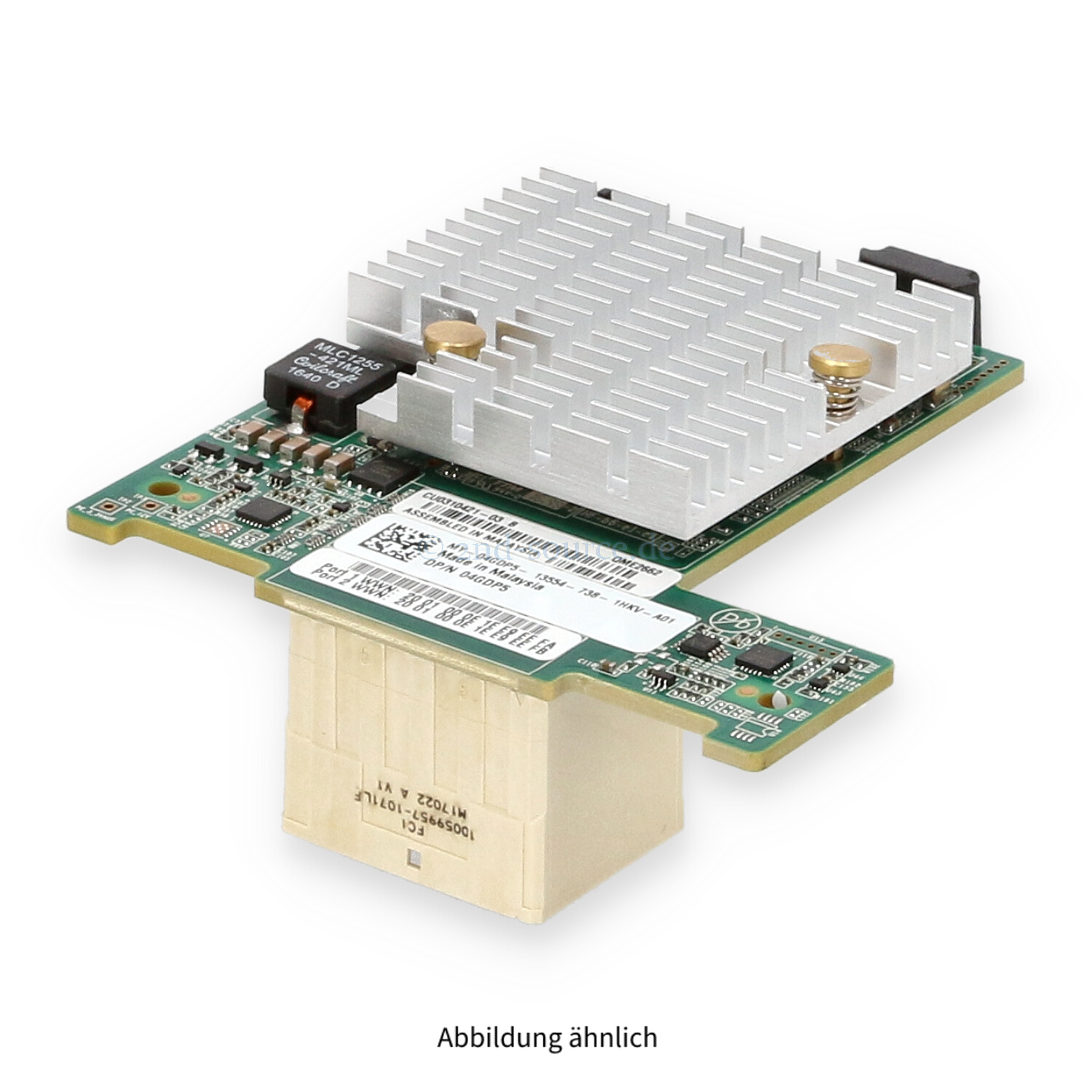 Dell QLogic QME2662 2x 16GB Fibre Channel Mezzanine HBA 4GDP5 04GDP5