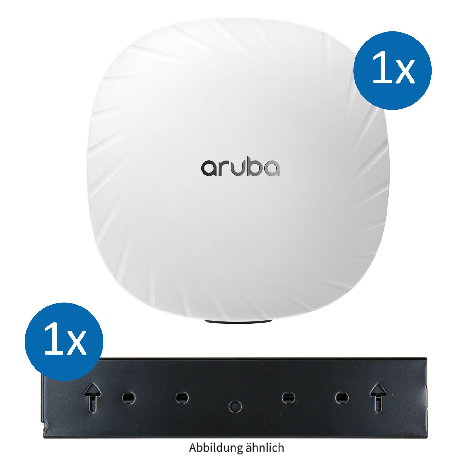 HPE Aruba AP-555 8X8/4X4 Dual Radio Access Point inkl. Wandhalterung JZ356A JZ356-61001 JZ356-61101 R3J19A R3J19-61001