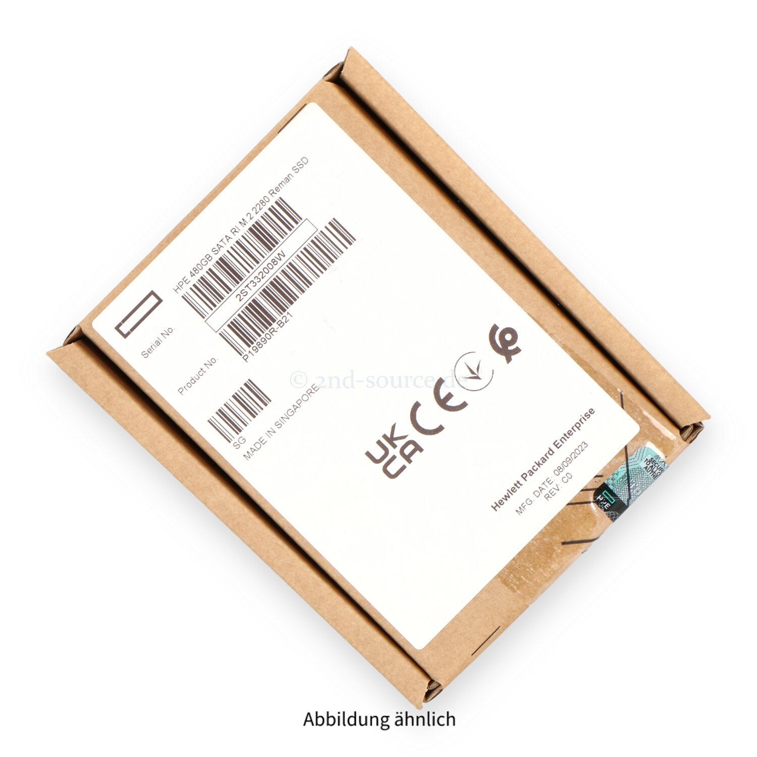 HPE 480GB SATA 6G Read Intensive M.2 SSD P19890-B21 P27212-001