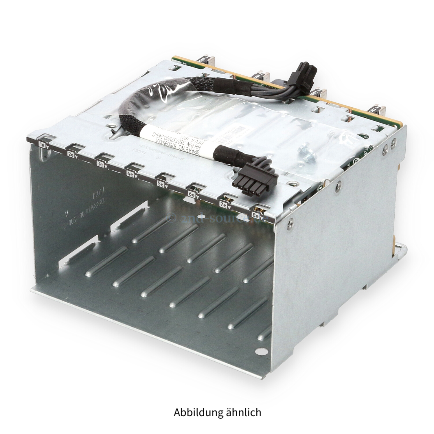 HPE 8xSFF NVMe Express Bay Enablement Kit DL380 G10 DL385 G10/G10 Plus 826689-B21 872971-001