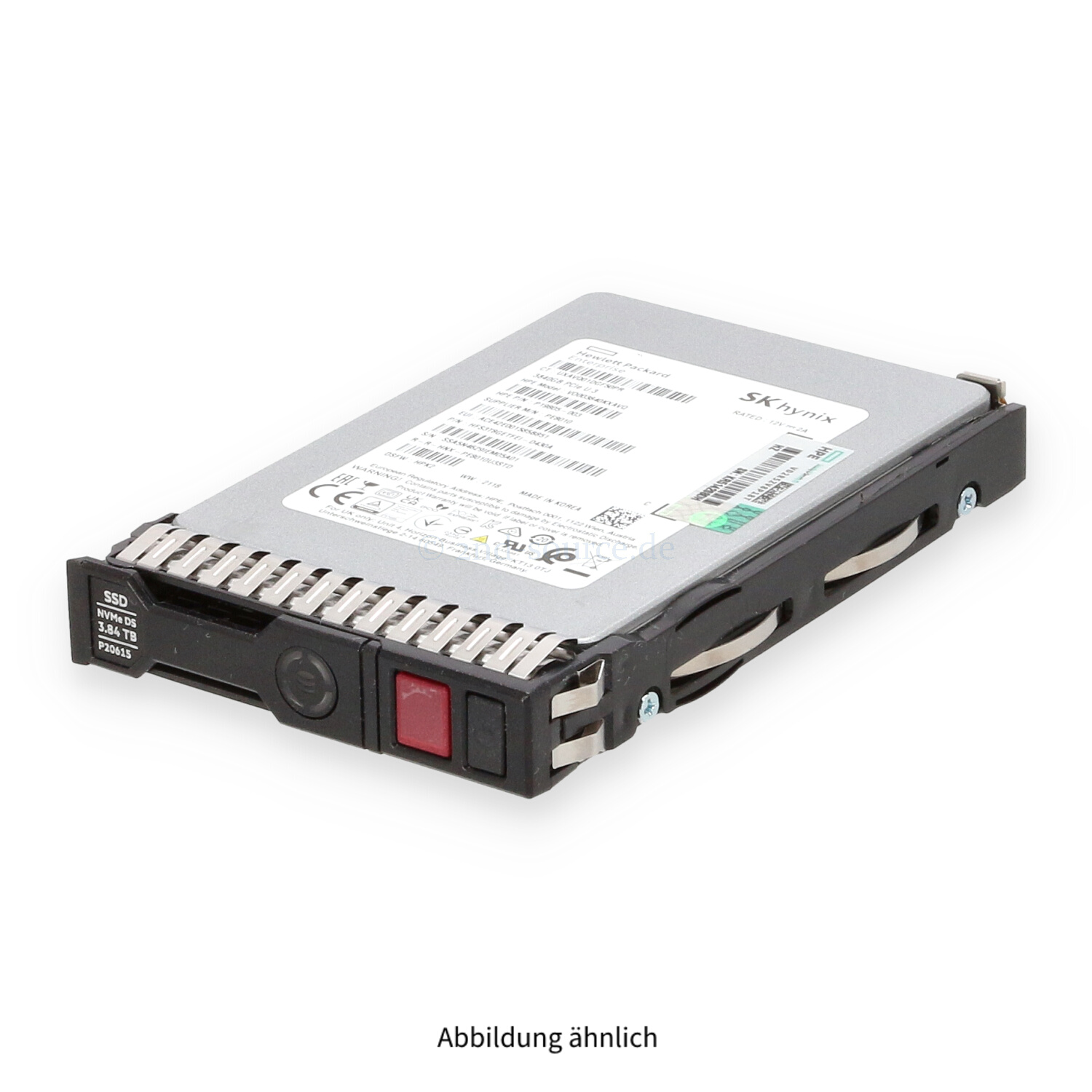 HPE 3.84TB NVMe PCIe 4.0 U.3 Read Intensive SFF SC HotPlug SSD P19817-B21 P20615-001